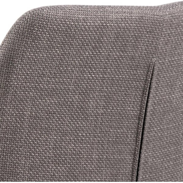 Lizzy karmstol - Ljusgr-brun/matt svart