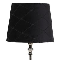 Velvet Diamond lampskärm 23 cm - Svart Velvet Diamond lampskärm 23 cm - Svart