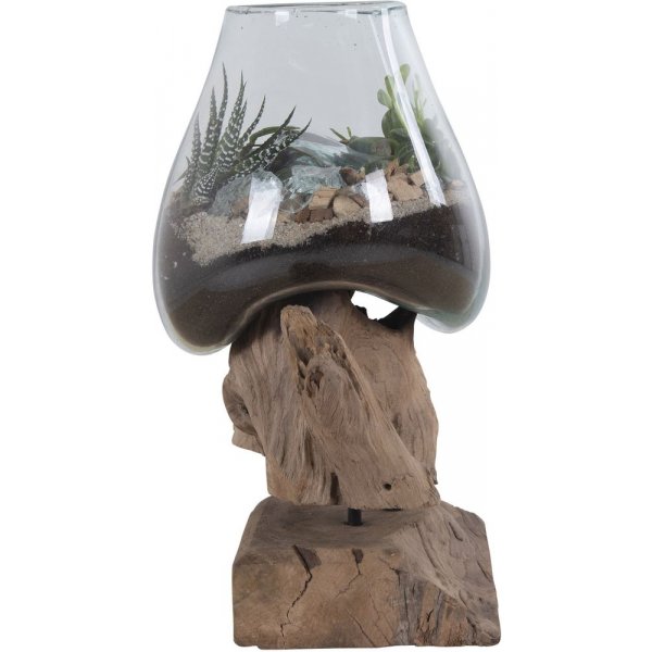 Vase goutte d\\\'eau San Marino / Teck/verre - 25 cm Vase goutte d\\\'eau San Marino / Teck/verre - 25 cm