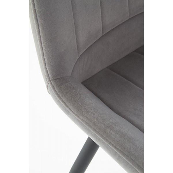 Chaise de salle  manger Cadeira 388 - Gris