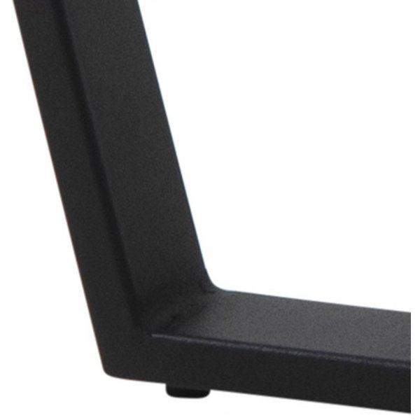 Amble soffbord 77 cm - Svart/svart marmor