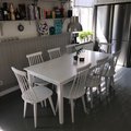 Kundbild Wittskär matbord 180 cm - Vit: Perfekt storlek. Stadigt bord med...