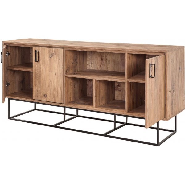 Quantum Medula skänk - Furu/svart Quantum Medula skänk - Furu/svart