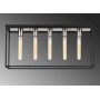 Kavat taklampa 5551 - Nickel/svart