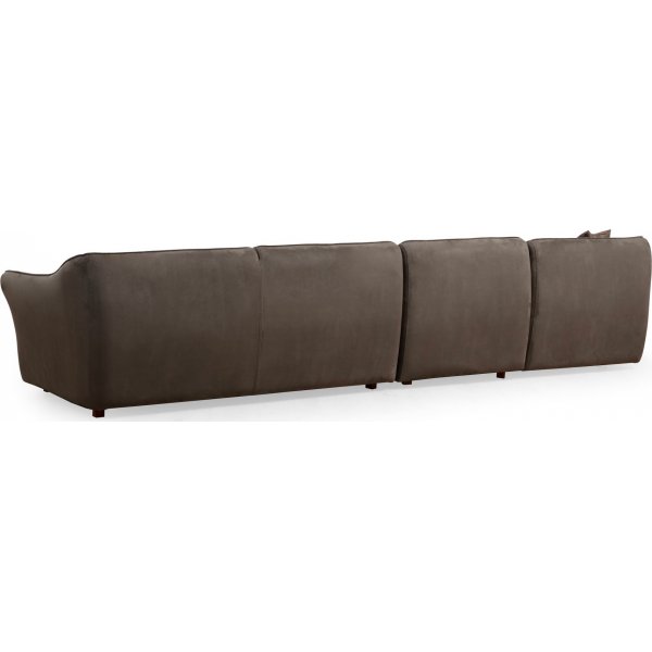 Canap divan Mentis 376 cm - Marron