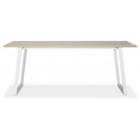 Edge matbord 190x90 - Vit Högtryckslaminat (HPL) Edge matbord 190x90 - Vit Högtryckslaminat (HPL)