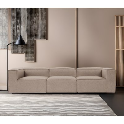 Fora 3-sits soffa - Brun