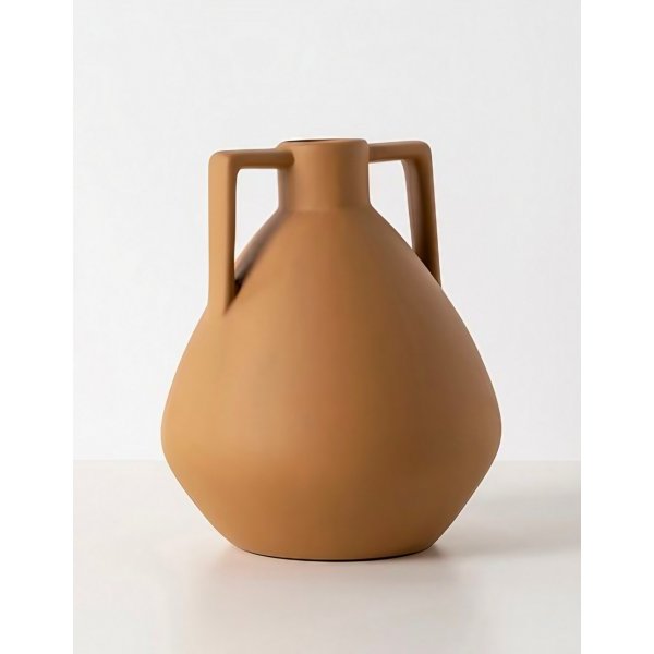Vase en placage - Caramel