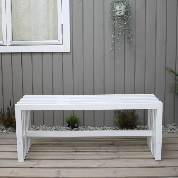 Cuba sittbänk - Vit Cuba sittbänk - Vit
