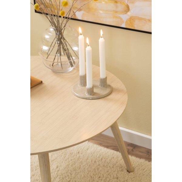 Table basse Roslin 80 cm - Bambou