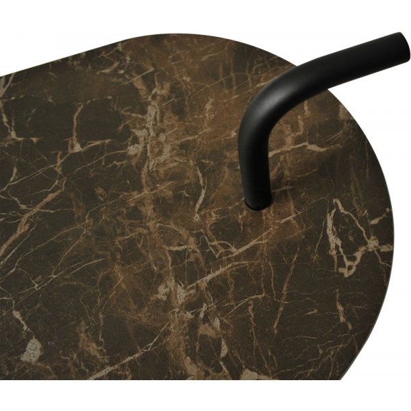 Table relief Pandora 28 x 40 cm - Marron/imitation marbre Table relief Pandora 28 x 40 cm - Marron/imitation marbre