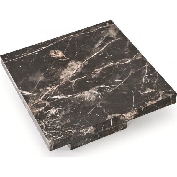 Monolit soffbord 80 x 80 cm - Svart marmor Monolit soffbord 80 x 80 cm - Svart marmor