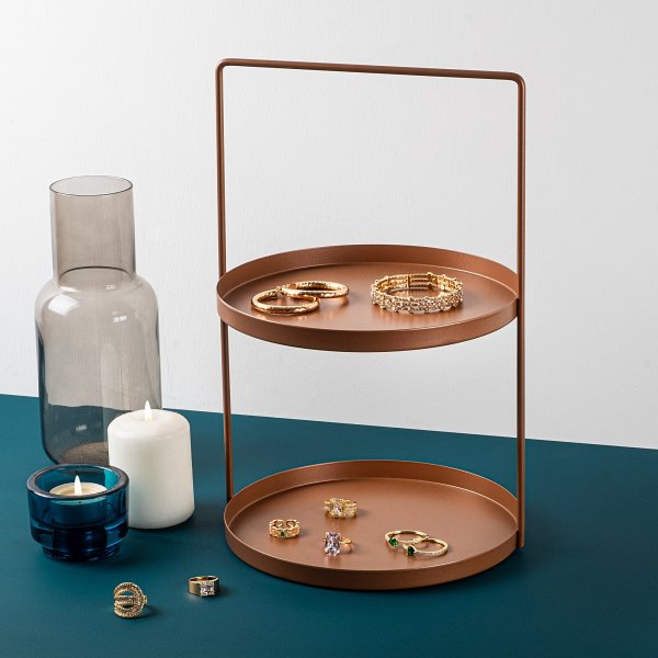 Plat décoratif Tilos - Cuivre Plat décoratif Tilos - Cuivre