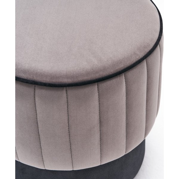 Rose sittpuff - Grå Rose sittpuff - Grå