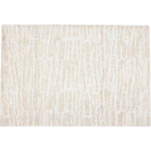 Tapis Milos 230 x 160 cm - Beige/Blanc