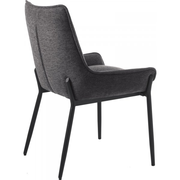 Chaise de salle à manger Alberta - Gris foncé Chaise de salle à manger Alberta - Gris foncé
