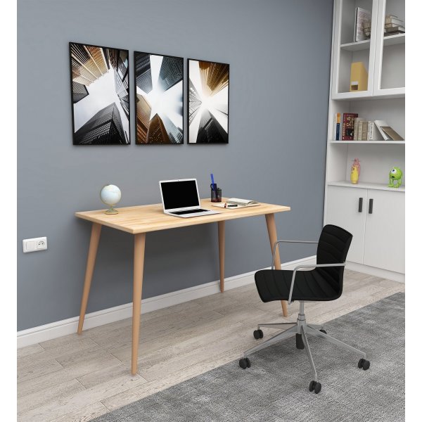 Ricky skrivbord 110x60 cm - Furu Ricky skrivbord 110x60 cm - Furu