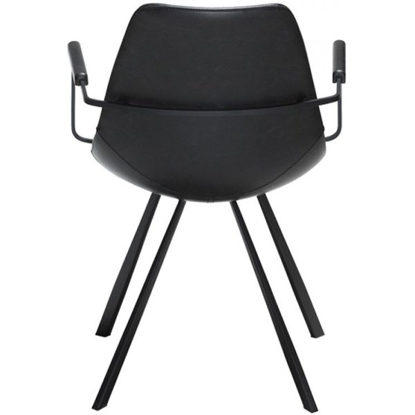 Pitch karmstol - Vintage svart