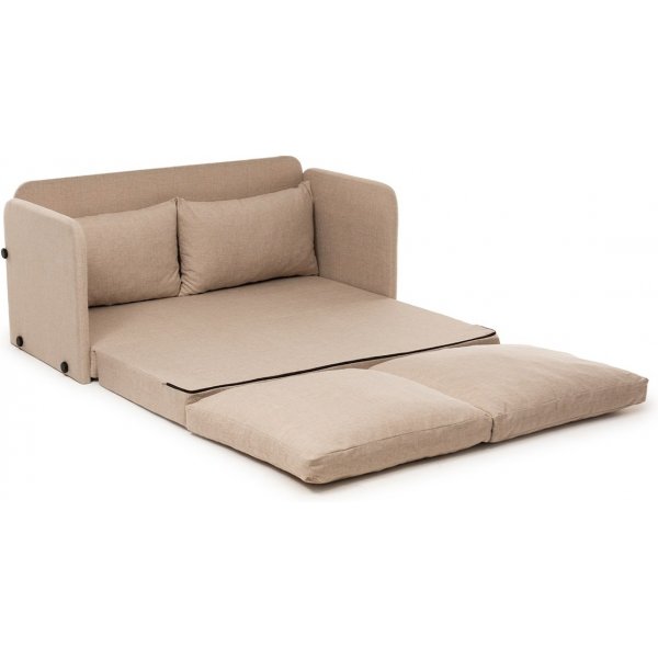 Saga 2-sits bäddsoffa - Beige Saga 2-sits bäddsoffa - Beige