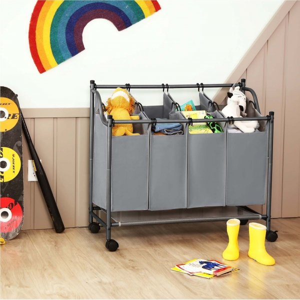 Panier à linge Ethel - Gris Panier à linge Ethel - Gris