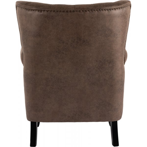 Fauteuil Prince - Marron