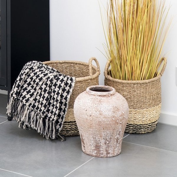 Side pld Svart/Beige 130 x 180 cm