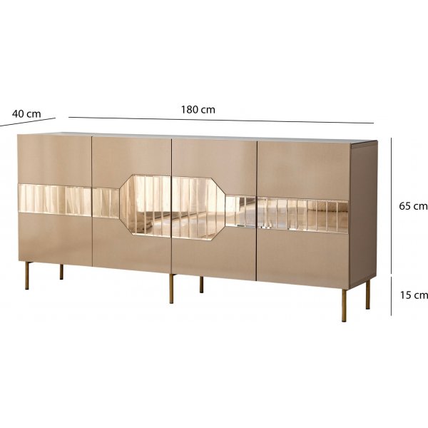 Buffet Milan - Bronze/or Buffet Milan - Bronze/or