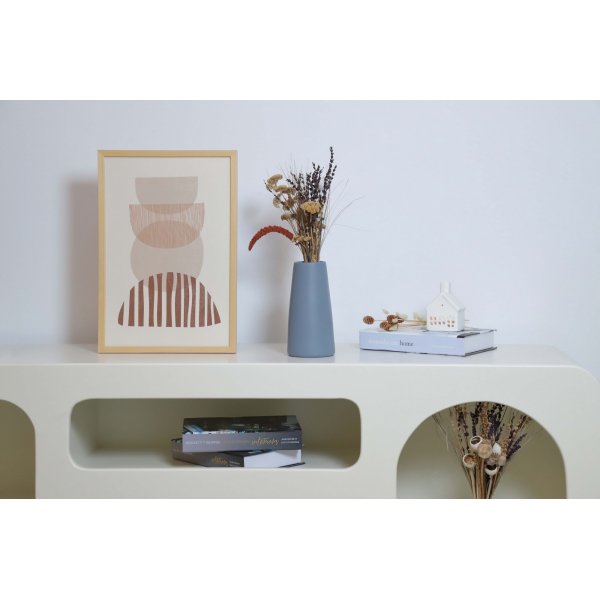 Vase conique - Gris/bleu Vase conique - Gris/bleu