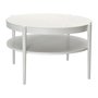 Olive soffbord rund - Vitbetsat