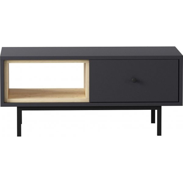 Naturel soffbord 90 x 45 cm - Antracit Naturel soffbord 90 x 45 cm - Antracit