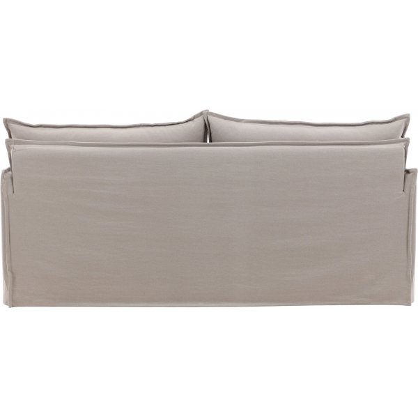 Nova 3-sits soffa - Brunt linne Nova 3-sits soffa - Brunt linne