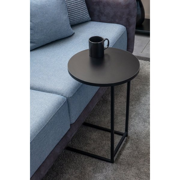 Mitazor sidobord Ø38 cm - Svart Mitazor sidobord Ø38 cm - Svart