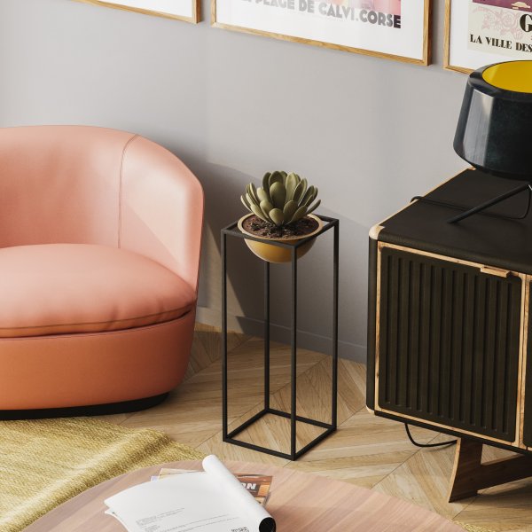 Pot Plato 21 - Noir/or Pot Plato 21 - Noir/or