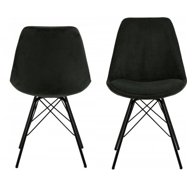 Eris eetkamerstoel - Donkergroen