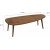 Table basse Sweet 115 x 50 cm - Noyer