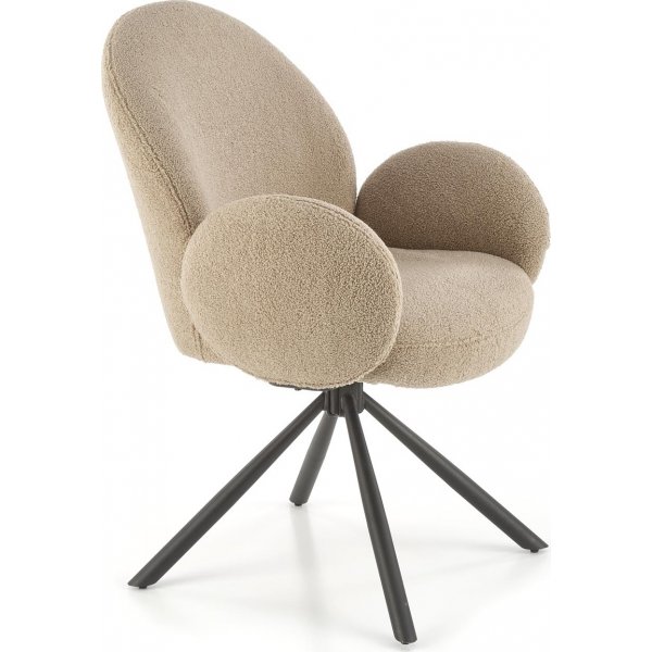 Cadeira eetkamerstoel 498 - Beige Cadeira eetkamerstoel 498 - Beige