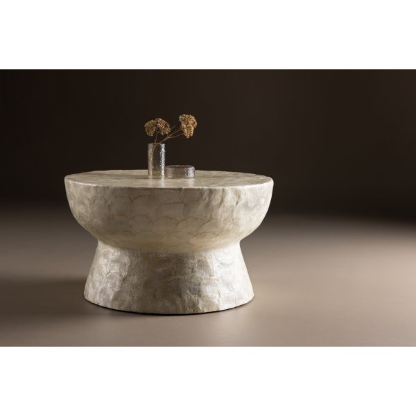 Sandön soffbord Ø70 cm - Ljusgrå Sandön soffbord Ø70 cm - Ljusgrå