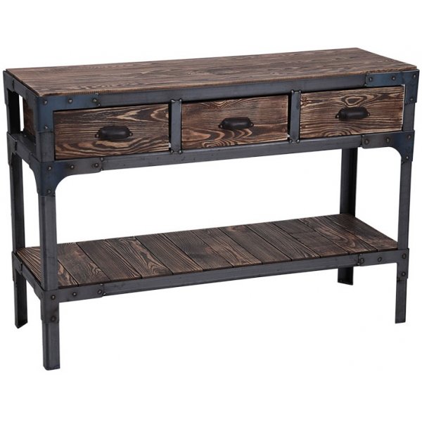 Sideboard Factory - Vintage Brown / Metall