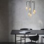 Denge taklampa 3446 - Svart/nickel