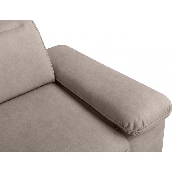 Darby hörnbäddsoffa vänster - Beige Darby hörnbäddsoffa vänster - Beige