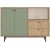 Armoire de cuisine Royce 2 - Chne/vert