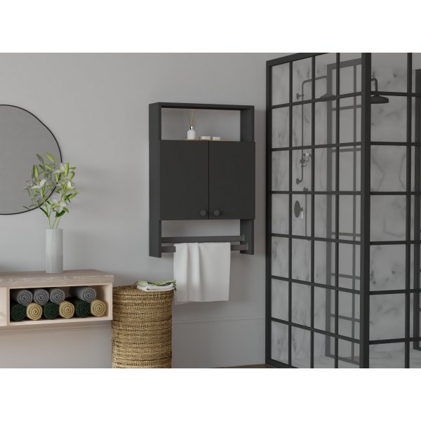 Armoire Ela - Anthracite Armoire Ela - Anthracite
