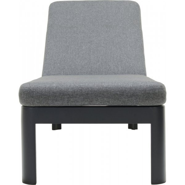 Portals lounge groep 4 - Zwart/teak