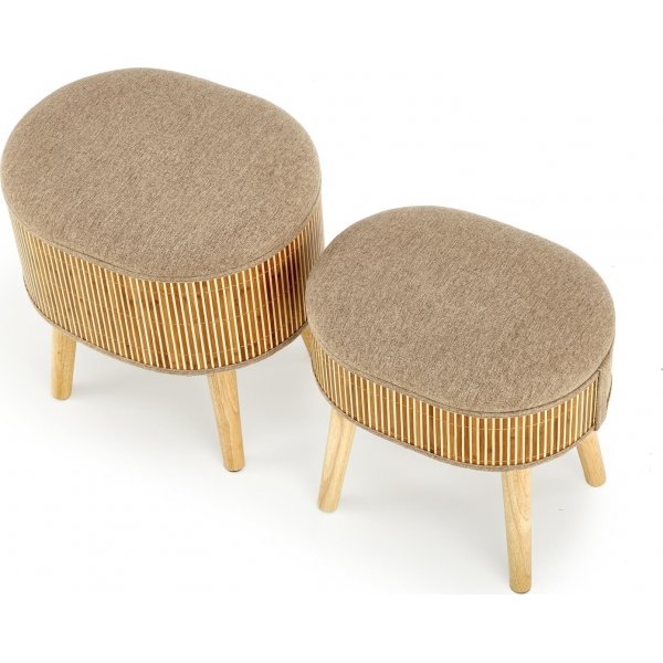Tico sittpuff - Beige