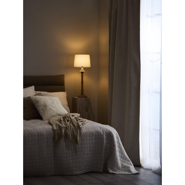 Rideau Olle lot de 2 2 x 140 x 280 cm - Nougat Rideau Olle lot de 2 2 x 140 x 280 cm - Nougat