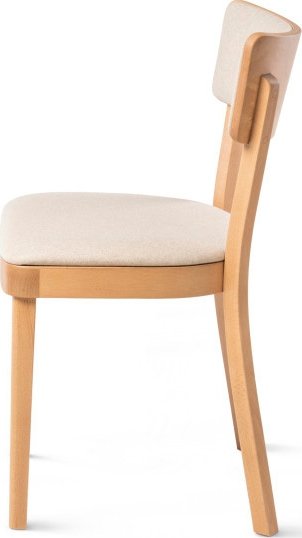 Chaise de salle  manger solide - Couleur optionnelle du cadre et du rembourrage