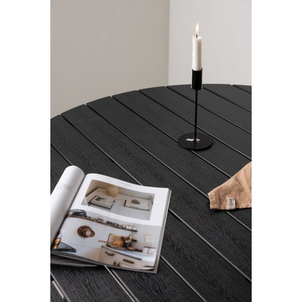 Break eettafel 120 cm - Zwart