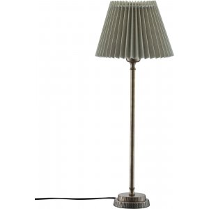 Kent bordslampa - Beige/mässing - 58 cm