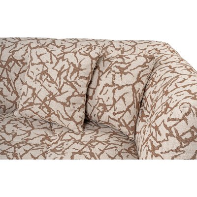 Cady 3-sits soffa - Beige/brun