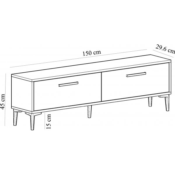 Banc multimédia Inel - Blanc Banc multimédia Inel - Blanc